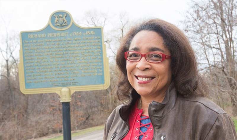 Lezlie Harper leads Niagara Bound Tours | Black history educator Lezlie Harper leads tours to significant historical sites around Niagara region, where her family has been settled since 1851. | Provided